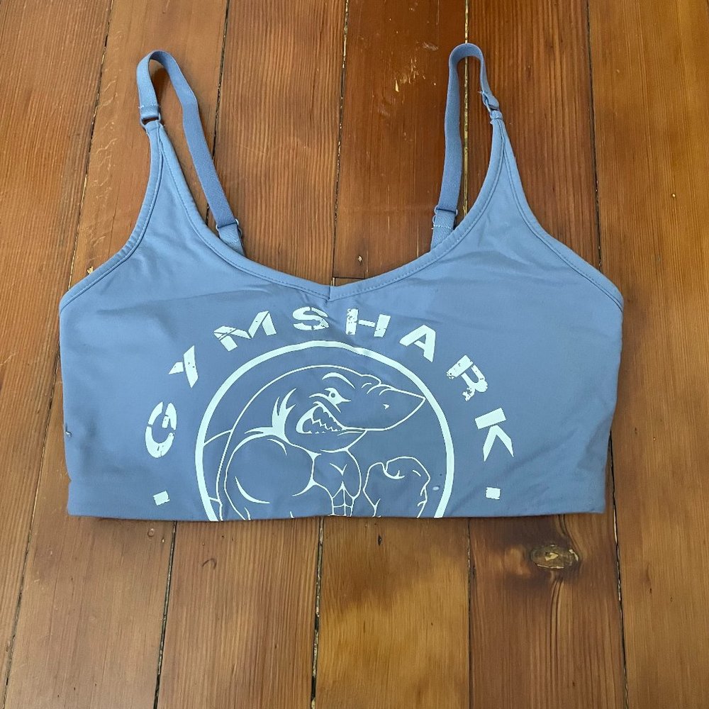 Gymshark Legacy Sports Bra - Slate Blue